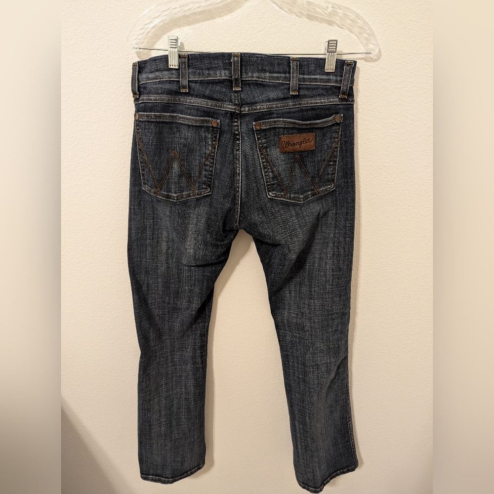 Wrangler Retro Slim Boot Jeans- dark wash